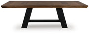 Greddinton Extension Dining Table and 6 Chairs - PCD824D31