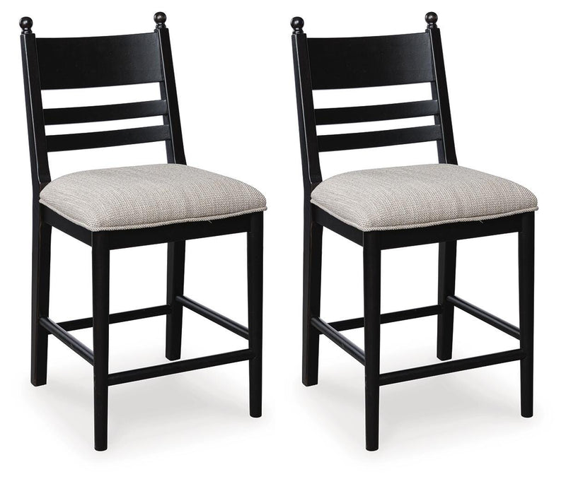 Greddinton Multi Counter Height Barstool (Set of 2) - PCD824-724X2