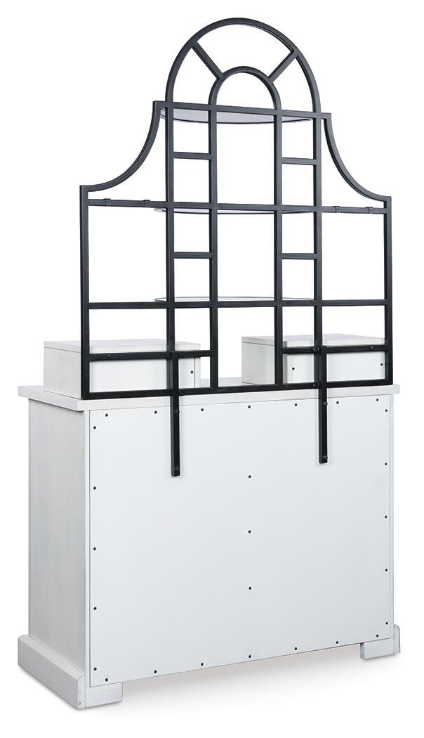 Greddinton White Baker's Rack - PCD824D1