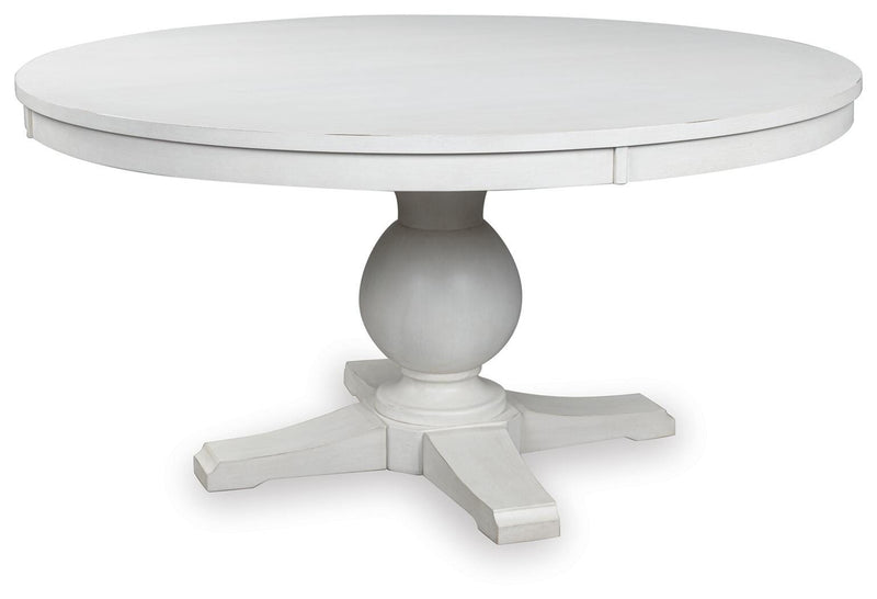 Greddinton White Dining Table - PCD824D10