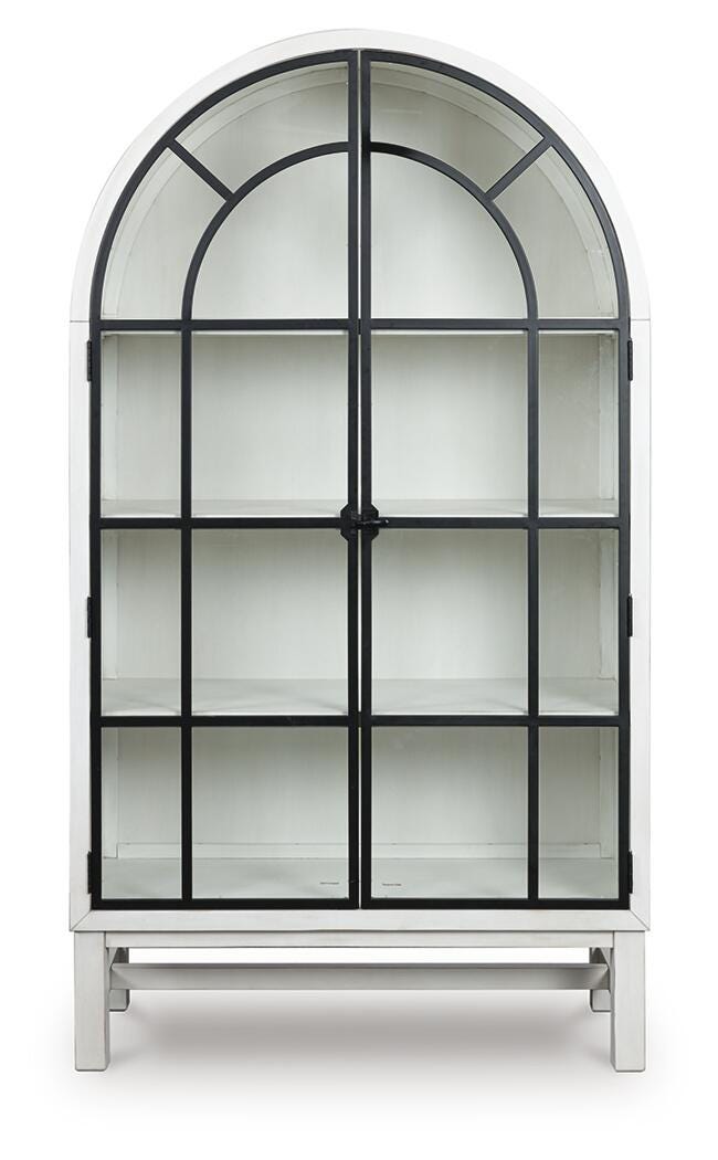 Greddinton White Display Cabinet - PCD824-276
