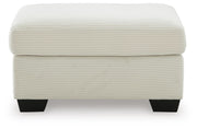Greenbriar Ivory Ottoman - PC3200614