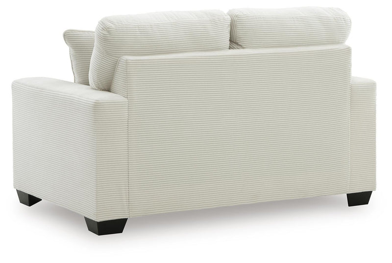 Greenbriar Sofa and Loveseat in Ivory - PKG024693