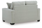 Greenbriar Sofa and Loveseat in Smoke - PKG023817