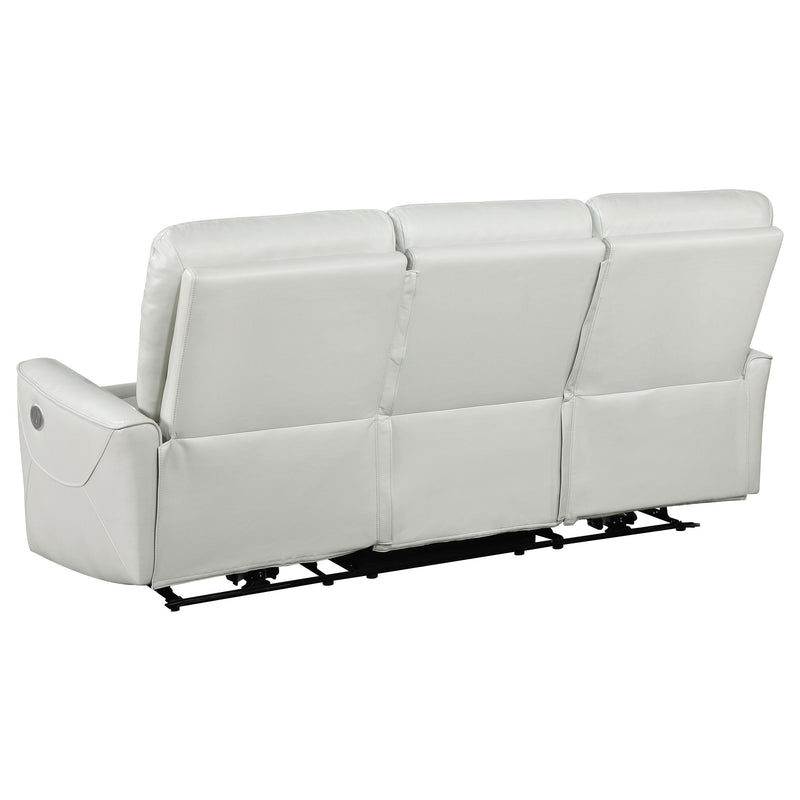 Greenfield 2-piece Power Reclining Sofa Set Dove Grey - 610261P-S2