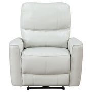 Greenfield Upholstered Power Recliner Chair Dove Grey - 610263P