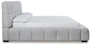 Grendusk Light Gray King Upholstered Bed - PCB584B2