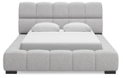 Grendusk Light Gray Queen Upholstered Bed - PCB584B1