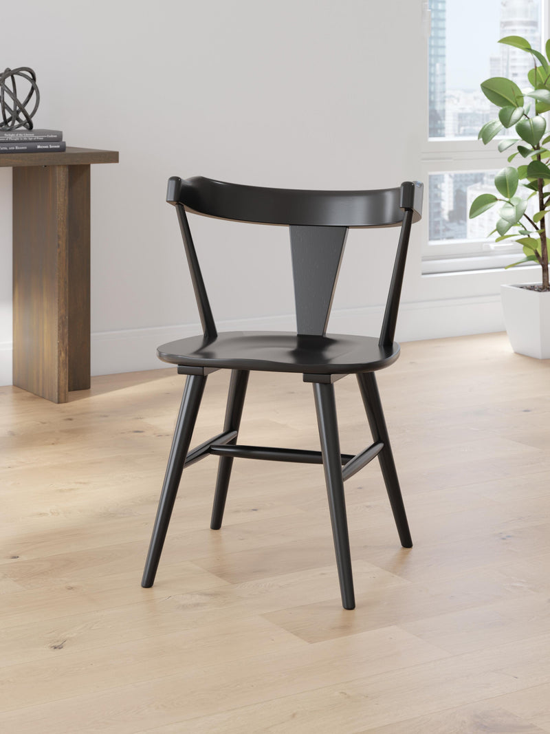 Gretlynn Black Dining Chair, Set of 2 - D501-02