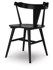 Gretlynn Black Dining Chair, Set of 2 - D501-02