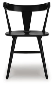 Gretlynn Black Dining Chair, Set of 2 - D501-02