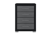 Emma Black/Grey Chest - EMMA-BLACK/GREY-CH