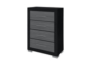 Emma Black/Grey Chest - EMMA-BLACK/GREY-CH