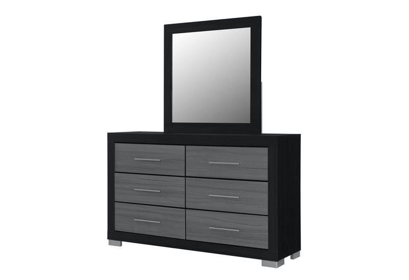 Emma Black/Grey Dresser - EMMA-BLACK/GREY-DR