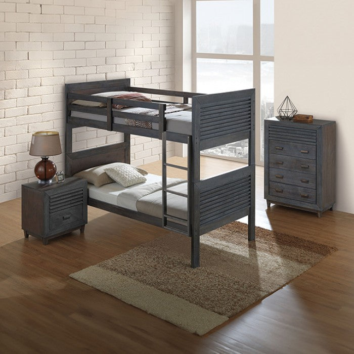 Griffin Charcoal Brown Dresser - FM7108DB-D