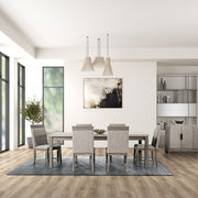 Gristalt Gray/Stone Gray Dining Table - FM3597GY-T
