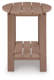 Grover Beach 2 Outdoor Lounge Chairs with End Table in Driftwood - PKG024039