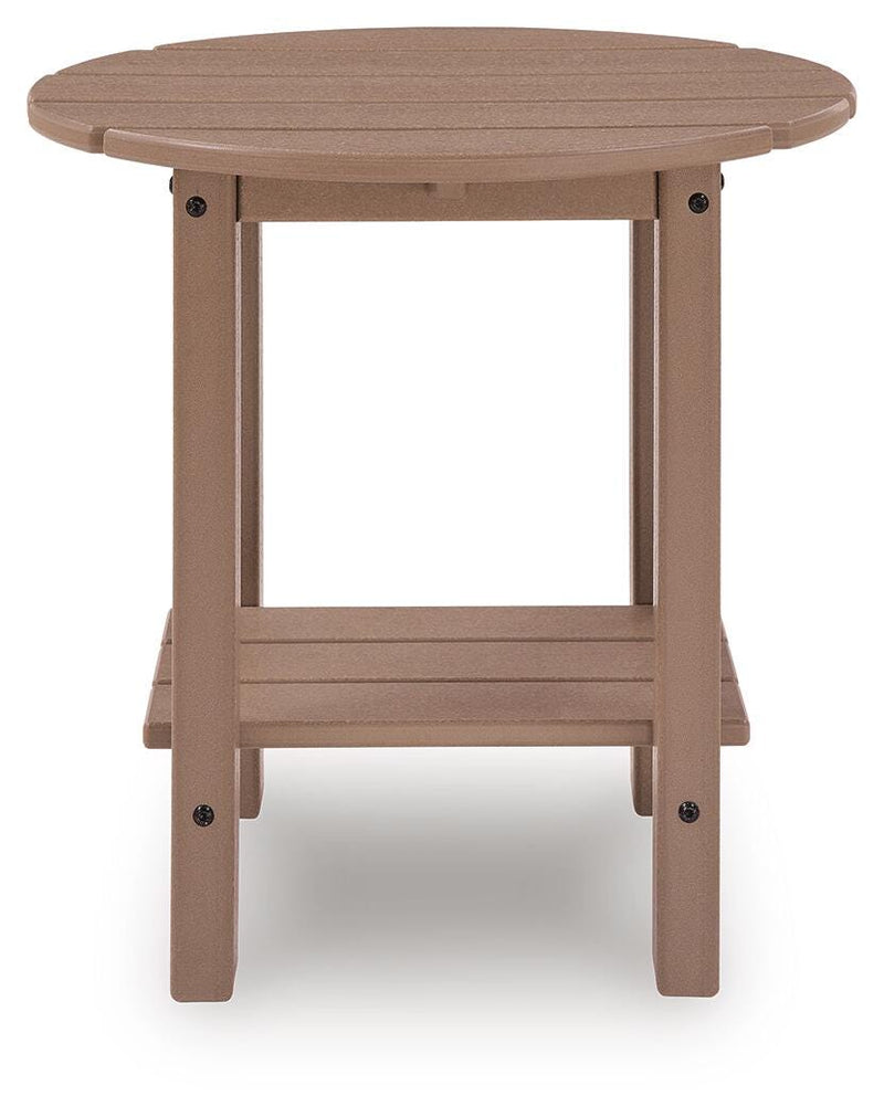 Grover Beach Driftwood Outdoor End Table - PCP422-706