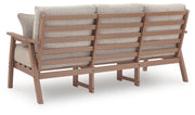 Grover Beach Outdoor Sofa with 2 Lounge Chairs in Driftwood - PKG024041