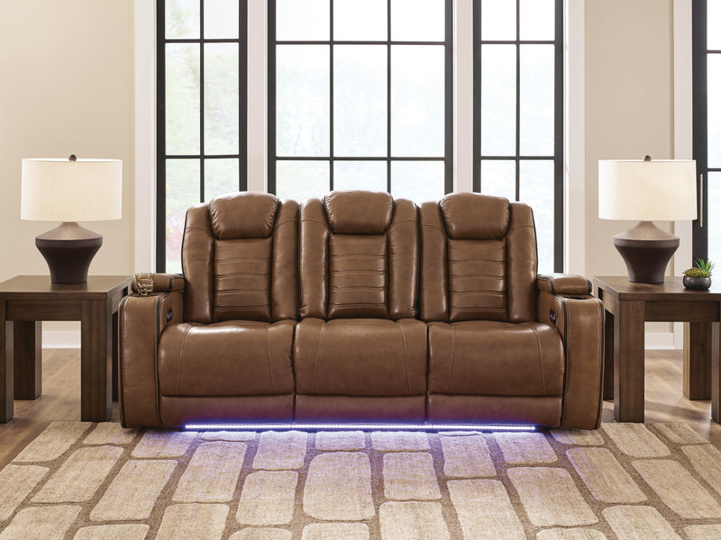 Gruaro Amber Power Reclining Sofa - PCU1420015