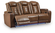 Gruaro Amber Power Reclining Sofa - PCU1420015