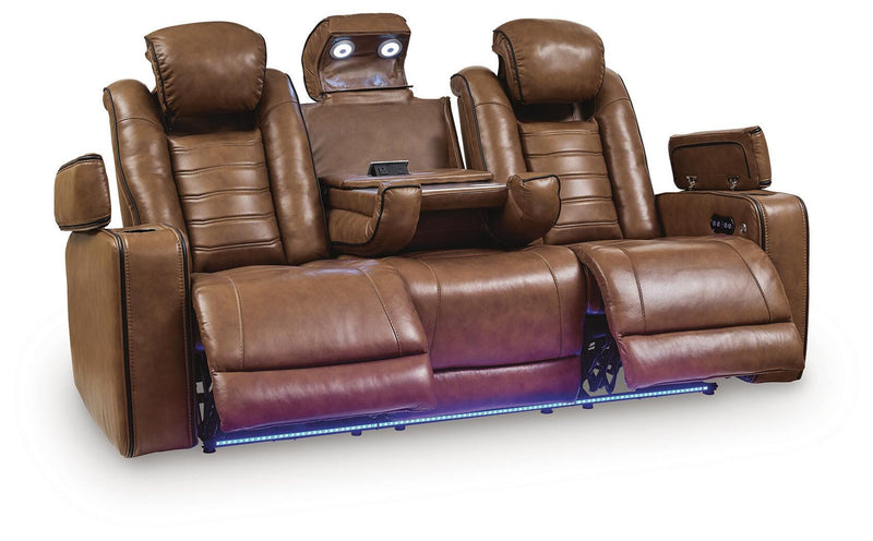 Gruaro Amber Power Reclining Sofa - PCU1420015