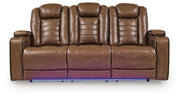 Gruaro Amber Power Reclining Sofa - PCU1420015
