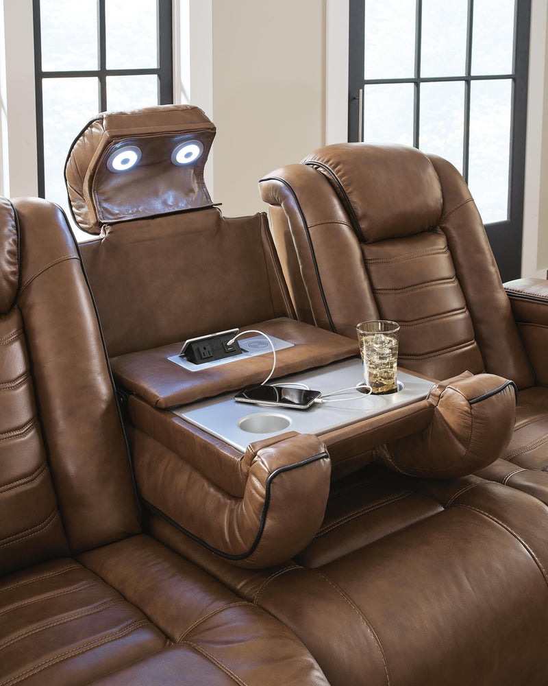 Gruaro Sofa and Loveseat in Amber - PKG026542