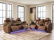 Gruaro Sofa and Loveseat in Amber - PKG026542
