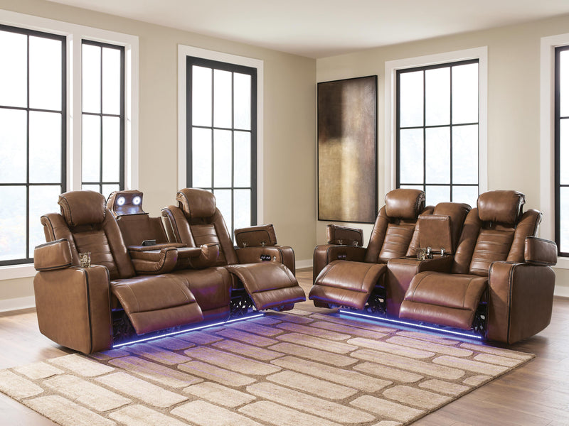 Gruaro Sofa and Loveseat in Amber - PKG026542