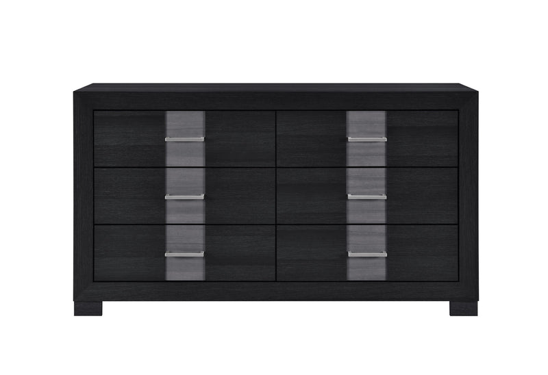 Optimus Black/Grey Dresser - OPTIMUS-BLK/GRY-DR