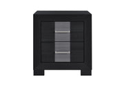 Optimus Black/Grey Nightstand - OPTIMUS-BLK/GRY-NS