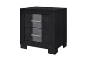 Optimus Black/Grey Nightstand - OPTIMUS-BLK/GRY-NS