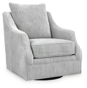 Gubbins Gray Swivel Accent Chair - A3000818