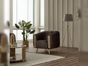 Gucci 3-pieces (Sofa & Loveseat & Chair) Livingroom Set in Cream - 200-SIM-GUC-STAR554-321