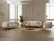 Gucci 3-pieces (Sofa & Loveseat & Chair) Livingroom Set in Grey - 200-SIM-GUC-STAR245-321
