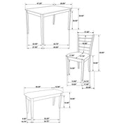 Guillen 5-piece Rectangular Dining Table Set Cappuccino - 150232