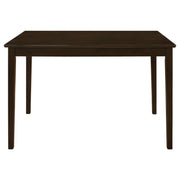 Guillen 5-piece Rectangular Dining Table Set Cappuccino - 150232