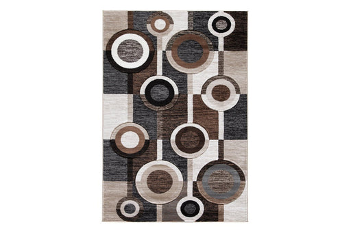Guintte Multi 5' x 6'7" Rug - Gate FurnitureRugs