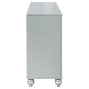 Gunnison 6-drawer Dresser Silver Metallic - 223213