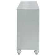 Gunnison 6-drawer Dresser Silver Metallic - 223213