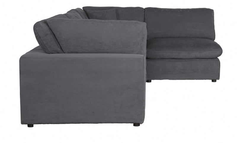 Guthrie Gray Modular 4 - Piece Modular Sectional - Gate FurnitureSectional