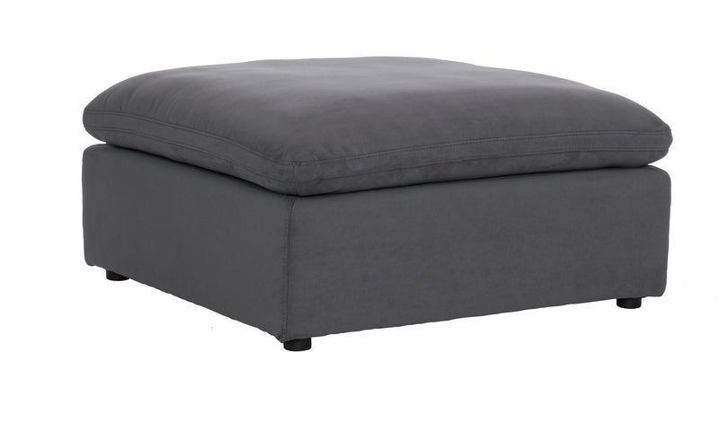 Guthrie Gray Modular 5 - Piece Modular Sectional with Ottoman - Gate FurnitureSectional