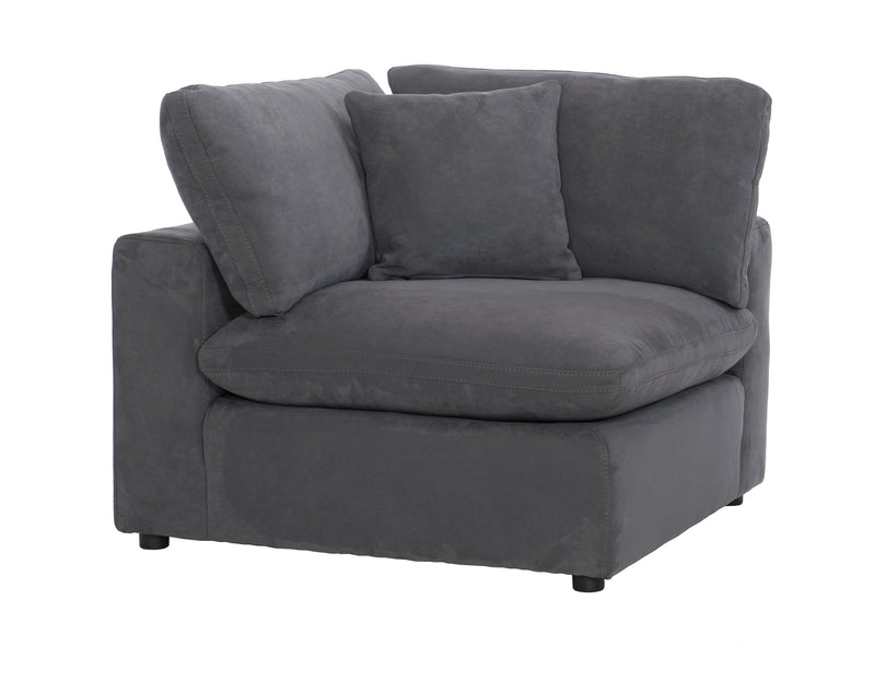 Guthrie Gray Modular 6 - Piece Modular Sectional with Ottoman - Gate FurnitureSectional