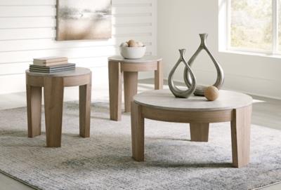 Guystone OCCASIONAL TABLE SET (3/CN) - T237-13