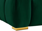 Gwen Velvet Upholstered Chair in Green - 670Green-C