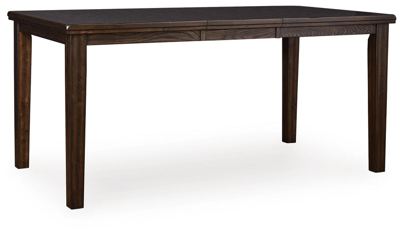 Haddigan Counter Height Dining Table and 4 Barstools - D596D9