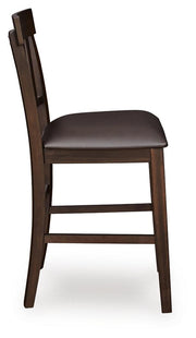 Haddigan Counter Height Dining Table and 6 Barstools - D596D11