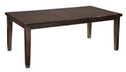 Haddigan Dark Brown Dining Room Set - Gate FurnitureDining Room Set