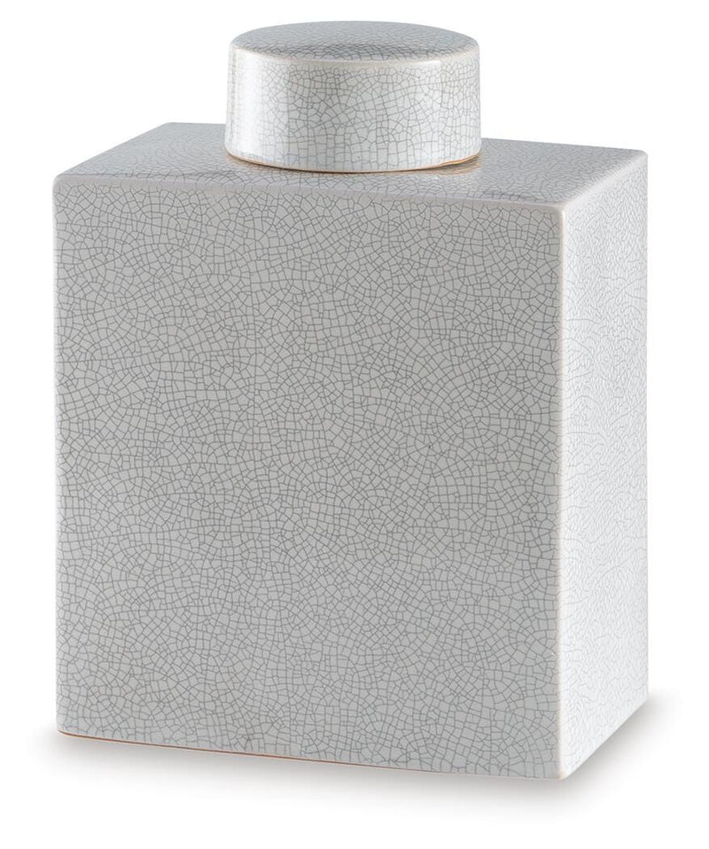 Haddworth Antique White Jar - A2000779